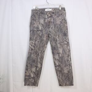 Hollister Grey Camo Pants Streetwear Casual Utility Vibe